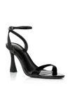 Aqua Women's Devon Sandals - Exclusive In Black Patent