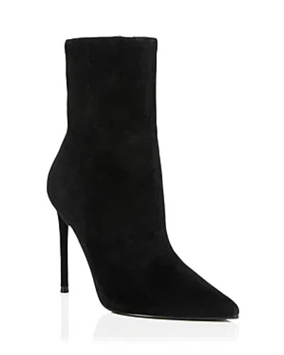 Aqua Women's Gal Pointed High Heel Booties - 100% Exclusive In Black Suede