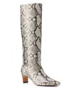 Aqua Women's Heris High Heel Boots - Exclusive In Natural Snake