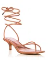 Aqua Women's Noraa Ankle Tie Sandals - Exclusive