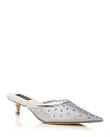 Aqua Women's Rush Embellished Pumps - Exclusive In Silver