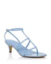 Shop Aqua Women's Tomas Strappy Sandals - Exclusive In Blue Patent