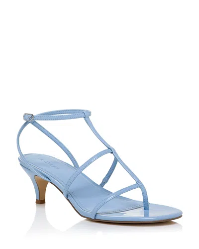 Aqua Women's Tomas Strappy Sandals - Exclusive In Blue Patent