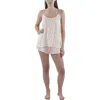 Aqua Skinny Tank & Short Pajama Set - Exclusive In Multi