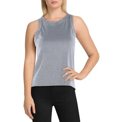 Aqua Womens Ribbed Knit Tank Top