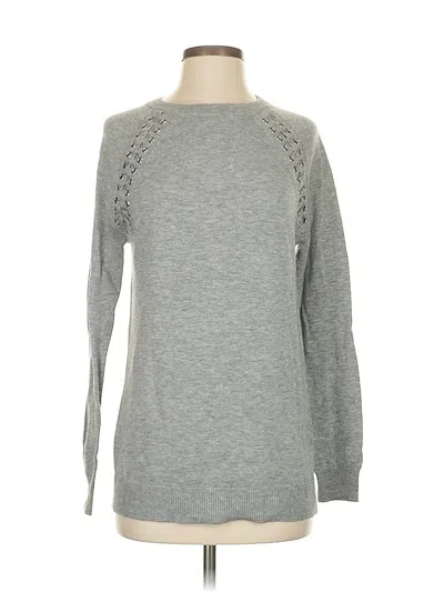 Pre-owned Aqua Wool Pullover Sweater In Gray