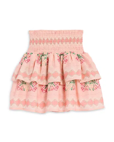 Aqua X Agua Bendita Girls' Mini Skirt, Little Kid, Big Kid - Exclusive In Pink