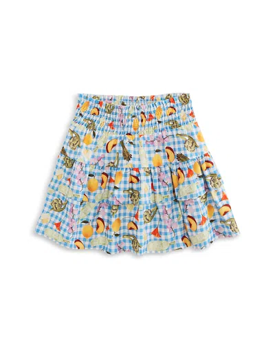 Aqua X Lisa Says Gah! Girls' Tiered Skirt, Big Kid - Exclusive In Multi