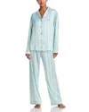 Aqua X Wicked Striped Long Sleeve Pajama Set - Exclusive In Mint