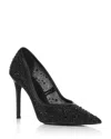 Aqua X Wicked Women's Rhinestone Pumps - Exclusive In Black