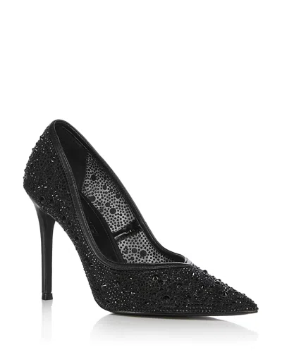 Aqua X Wicked Women's Rhinestone Pumps - Exclusive In Black