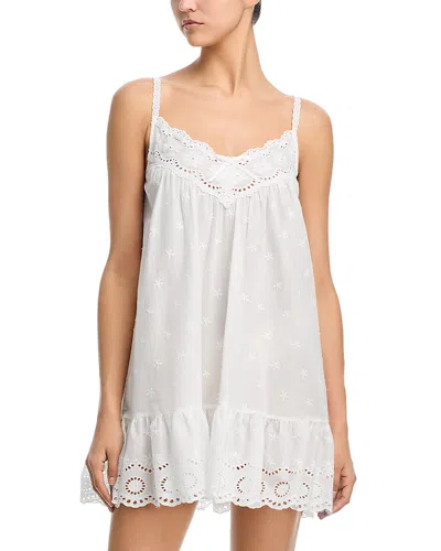 Aqua X Wuthering Heights Mini Cami Nightgown - Exclusive In White