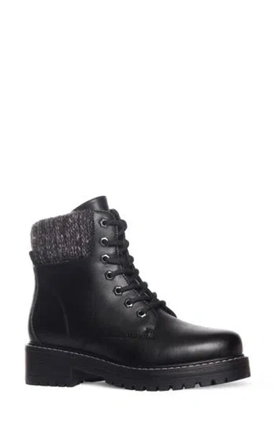 Aquadiva Leather Boot In Black Leather
