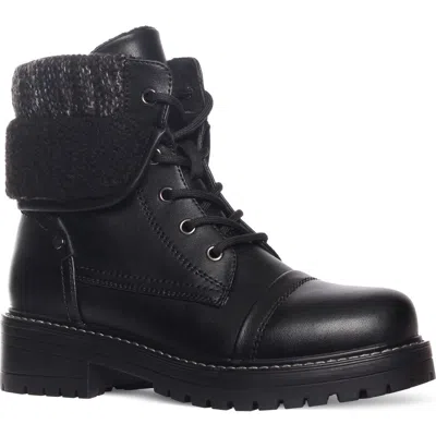 Aquadiva Leather Boot In Black Leather