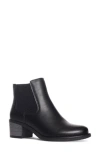 Aquadiva Leather Chelsea Boot In Black Leather