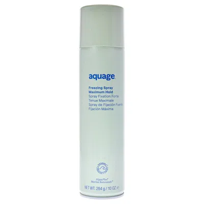 Aquage Freezing Spray - Maximum Hold By  For Unisex - 10 oz Hair Spray In White