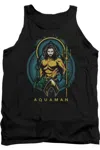 Aquaman Movie Aquaman Nouveau Adult Tank Top In Black