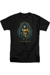 Aquaman Movie Aquaman Nouveau Short Sleeve Adult Tall Tee / T-shirt In Black