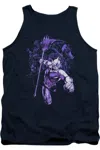 Aquaman Movie Evil Doers Adult Tank Top In Blue