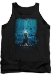 Aquaman Movie Poster Adult Tank Top In Black