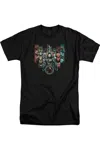 Aquaman Movie Unite The Kingdoms Short Sleeve Adult Tall Tee / T-shirt In Black