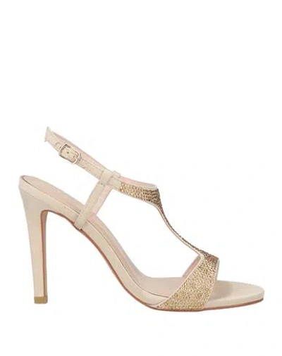 Aquarelle Woman Sandals Sand Size 9 Textile Fibers