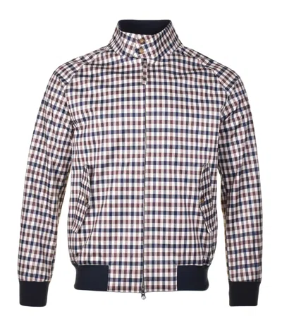 Aquascutum Active Archival Harrington Jacket Club Check