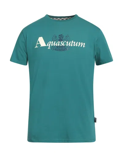 Aquascutum T-shirts In Green
