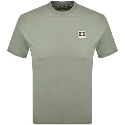 Aquascutum Badge T Shirt Salvia Green