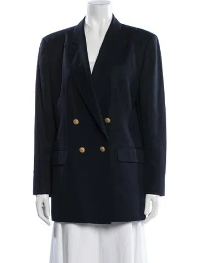 Pre-owned Aquascutum Blazer In Blue
