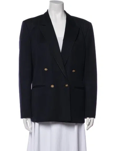 Pre-owned Aquascutum Blazer In Blue