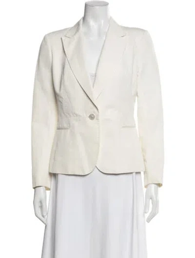 Pre-owned Aquascutum Blazer In Neutrals