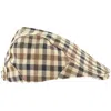 Aquascutum Check Flat Cap In Multi