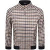 Aquascutum Club Check Jacket Navy In Multi