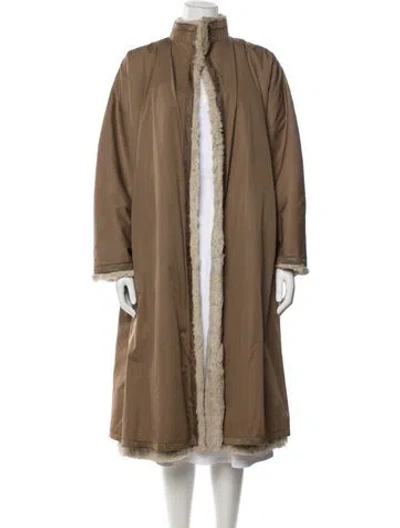 Pre-owned Aquascutum Coat In Brown