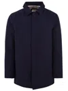 Aquascutum Coats Blue In Blue