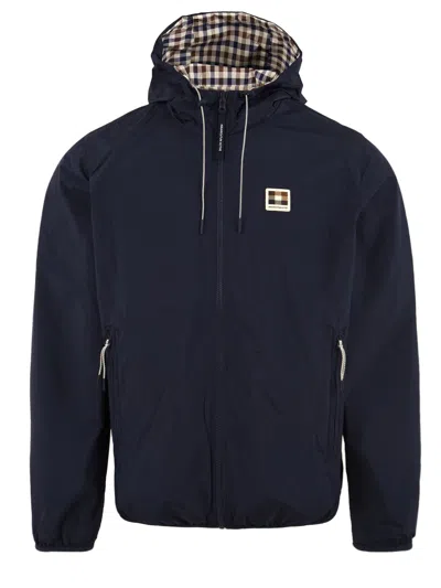 Aquascutum Coats In Blue