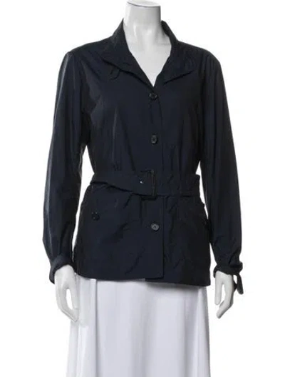 Pre-owned Aquascutum Jacket In Blue