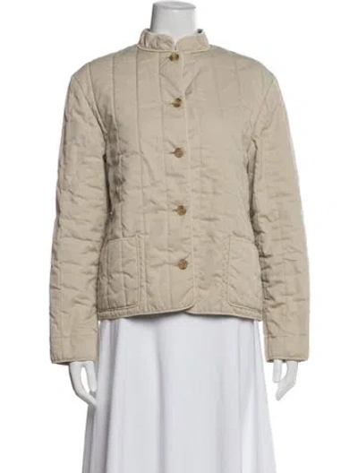Pre-owned Aquascutum Jacket In Neutral