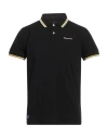 Aquascutum Man Polo Shirt Black Size Xxl Cotton In Black