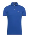 Aquascutum Polo Shirts In Blue