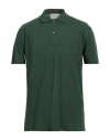 Aquascutum Man Polo Shirt Dark Green Size 3xl Cotton