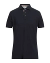 Aquascutum Man Polo Shirt Midnight Blue Size Xl Cotton