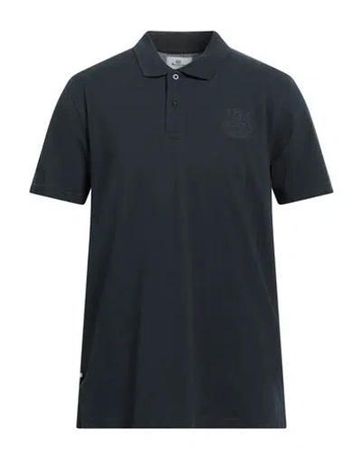 AQUASCUTUM AQUASCUTUM ACTIVE MAN POLO SHIRT NAVY SIZE S COTTON