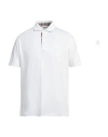 Aquascutum Man Polo Shirt White Size 3xl Cotton In White