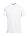 Aquascutum Man Polo Shirt White Size 3xl Cotton