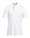 Aquascutum Man Polo Shirt White Size 3xl Cotton In White