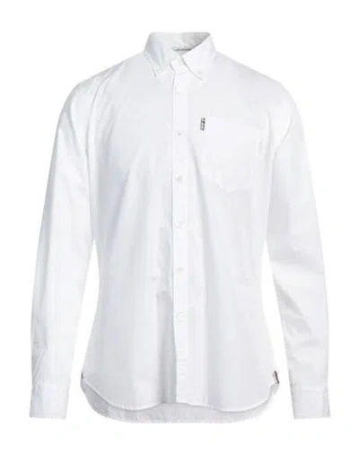 Aquascutum Man Shirt White Size 16 Cotton