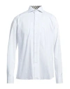 Aquascutum Man Shirt White Size 17 Cotton In White
