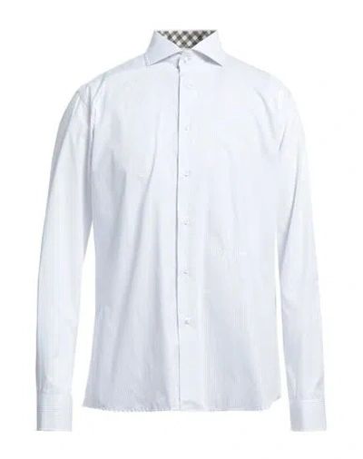 Aquascutum Man Shirt White Size 17 Cotton
